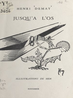 cover image of Jusqu'à l'os